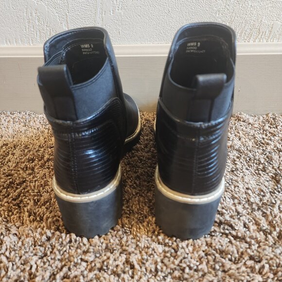 DV Black Platform Boots - Picture 5 of 6